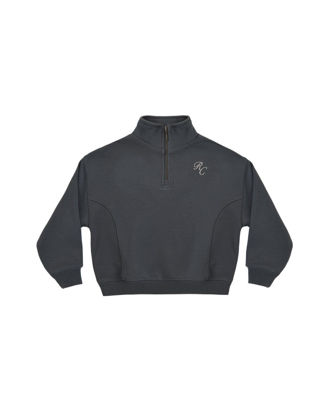 Rylee + Cru Half Zip Sweatshirt - Midnight