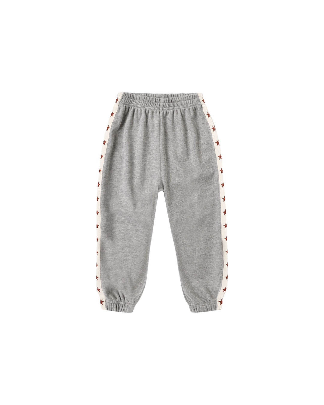 Rylee + Cru Paneled Sweatpant - Heathered Dusty Blue