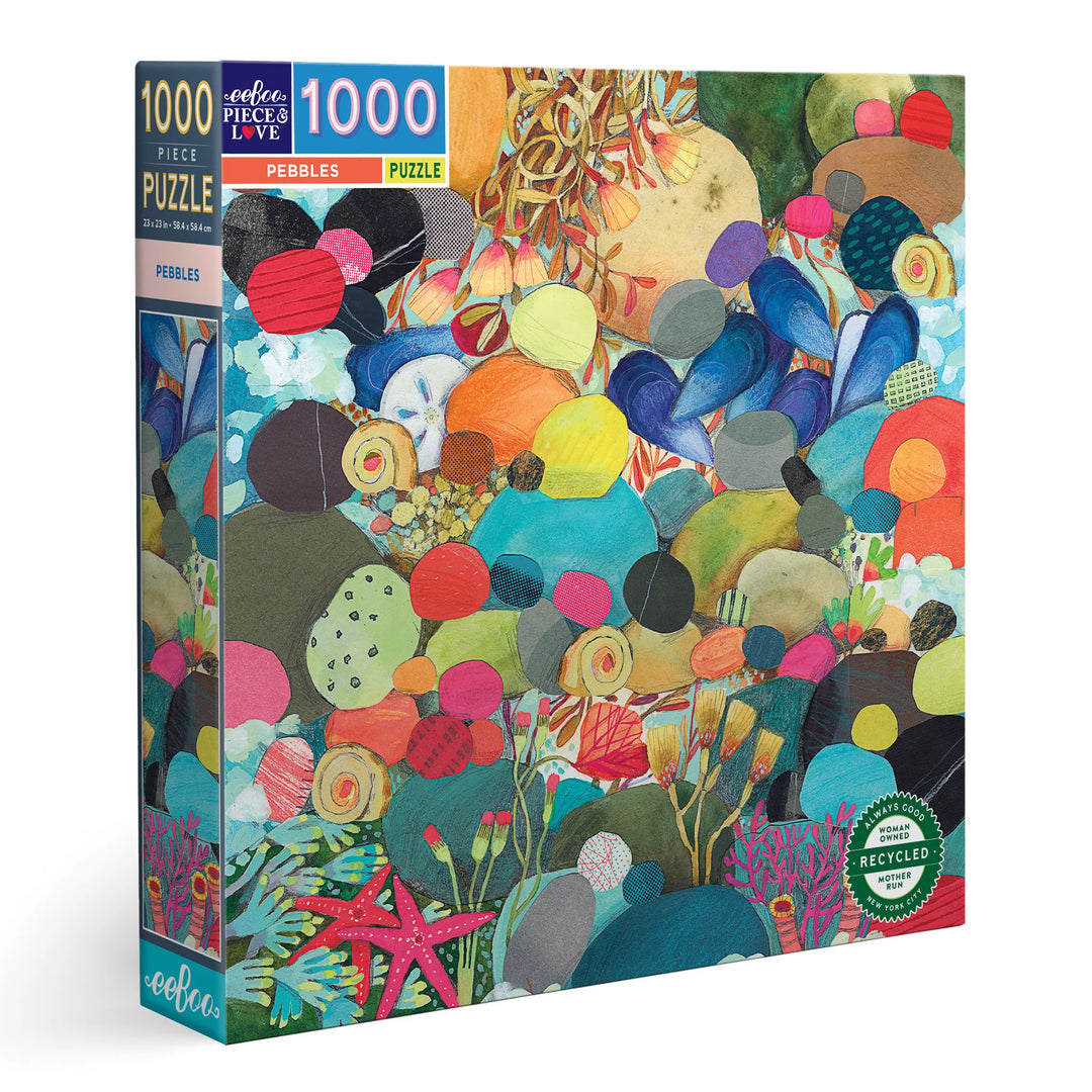 Eeboo Pebbles 1000 Piece Puzzle