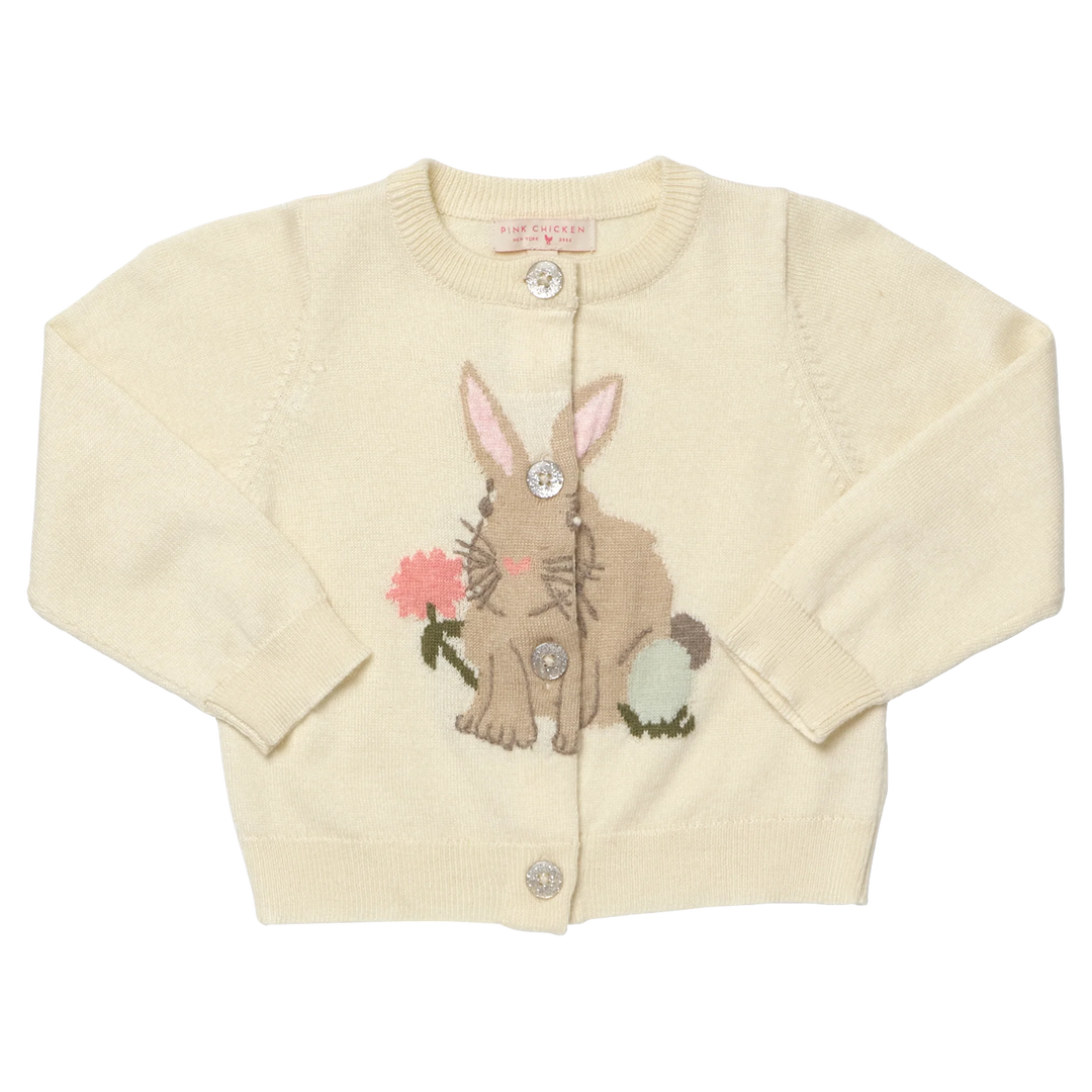 Pink Chicken Maude Sweater - Bunny