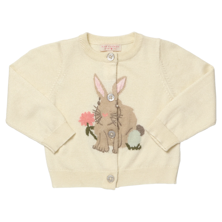 Pink Chicken Maude Sweater - Bunny