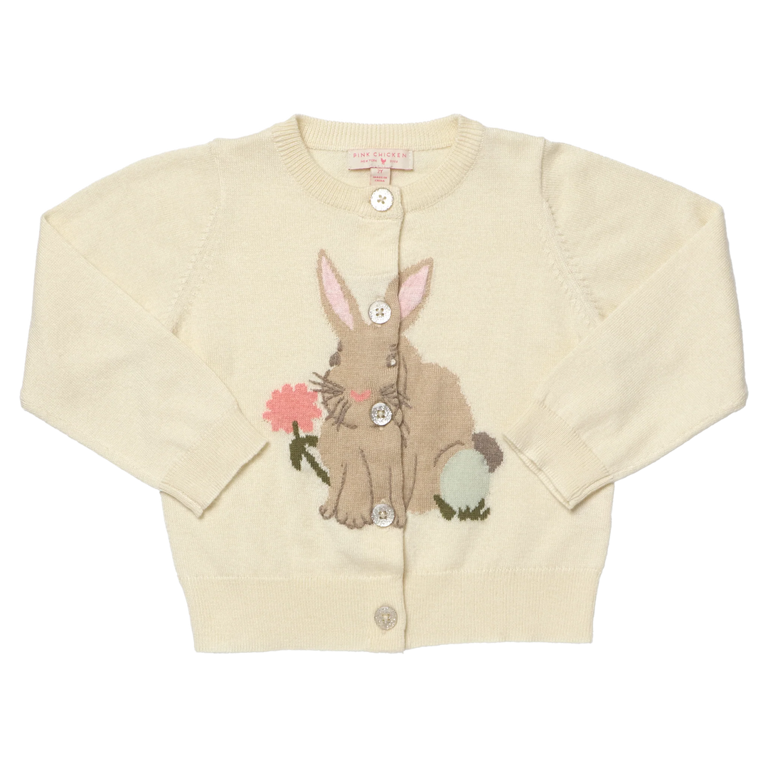 Pink Chicken Maude Sweater - Bunny