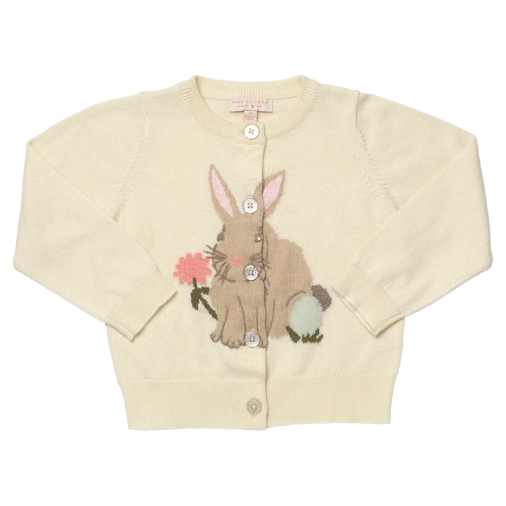 Pink Chicken Maude Sweater - Bunny
