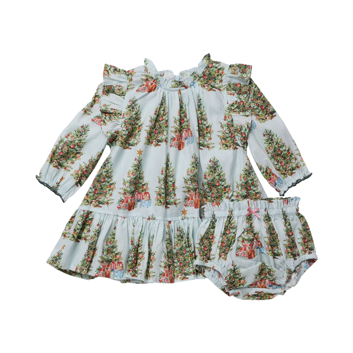Pink Chicken Harper Dress Set - Trees And Presents