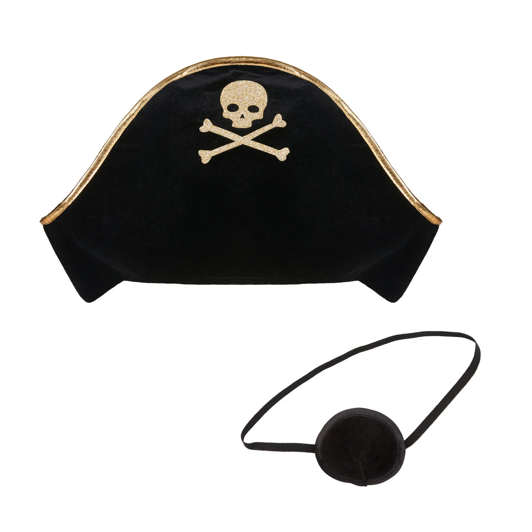 Mimi & Lula Pirate Hat And Patch Dress Up Set