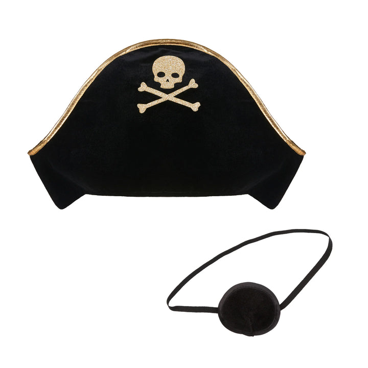 Mimi & Lula Pirate Hat And Patch Dress Up Set