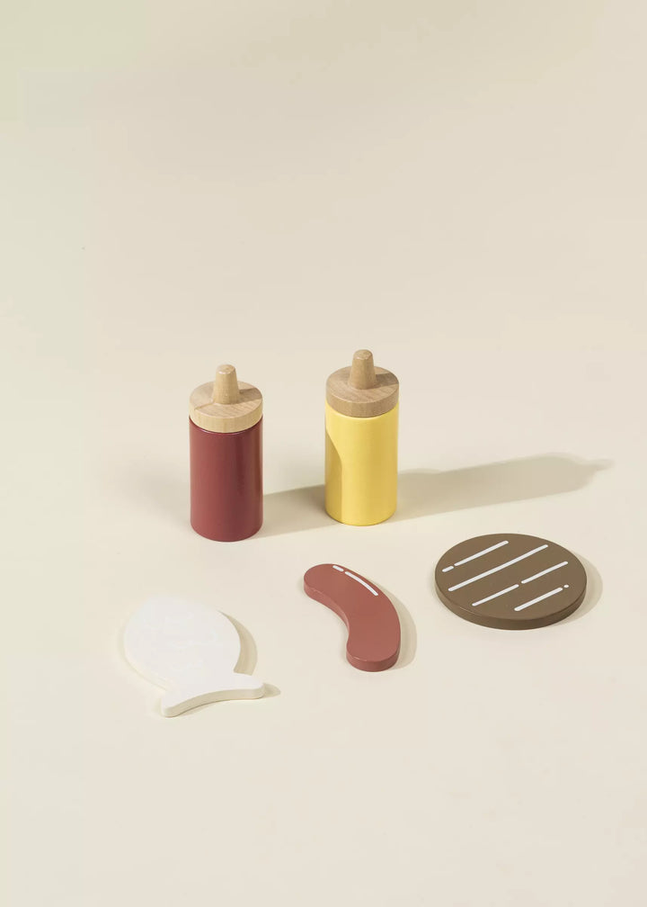 Coco Village Wooden Barbecue Set