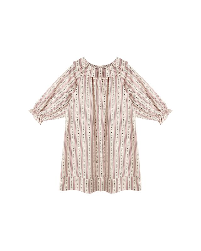 Rylee + Cru Nightgown - Candy Cane Stripe