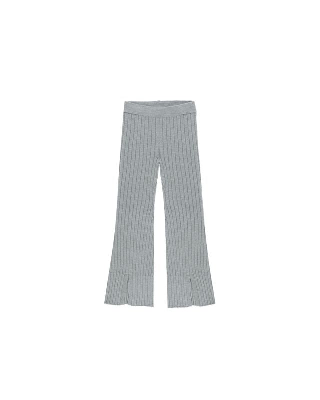 Rylee + Cru Flare Pant - Dusty Blue