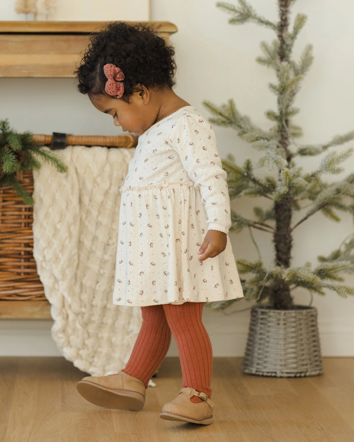 Quincy Mae Crochet Bow - Cranberry