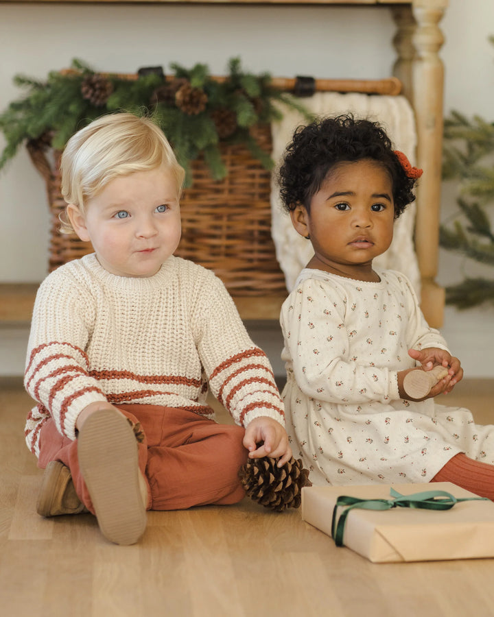 Quincy Mae Alda Dress - Holly Berry