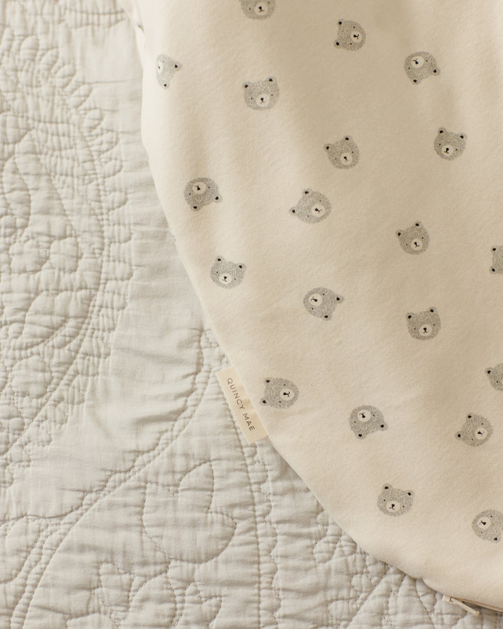 Quincy Mae Jersey Sleep Bag - Bears