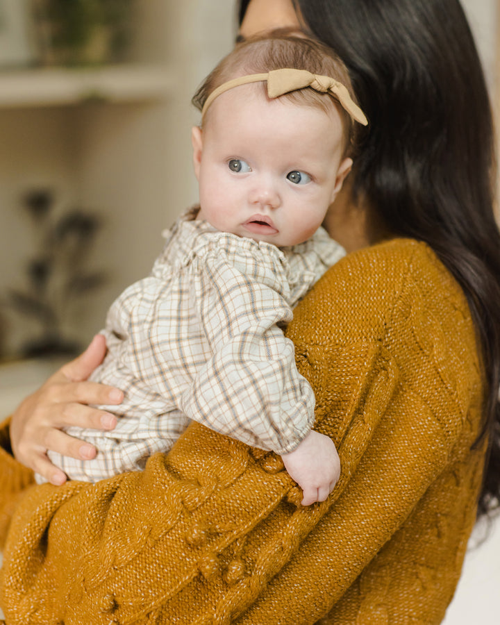 Quincy Mae Little Knot Headband - Golden