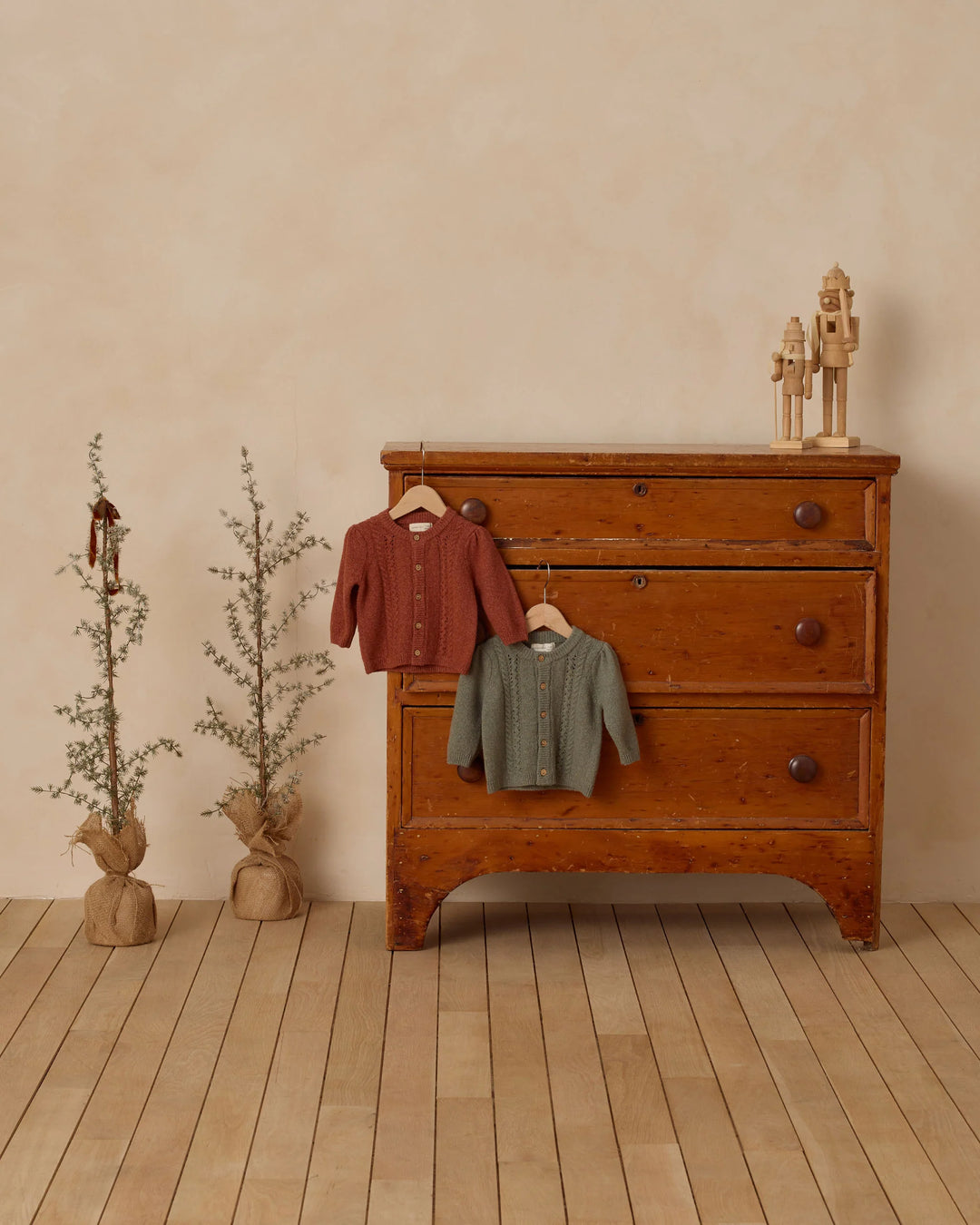 Quincy Mae Holly Cardigan - Forest