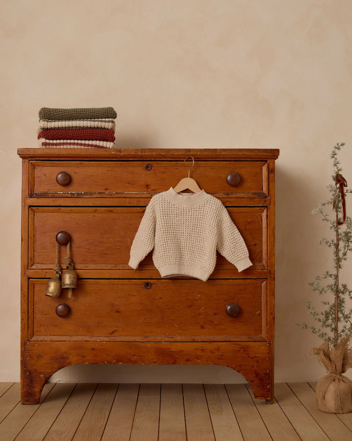 Quincy Mae Rex Sweater - Forest