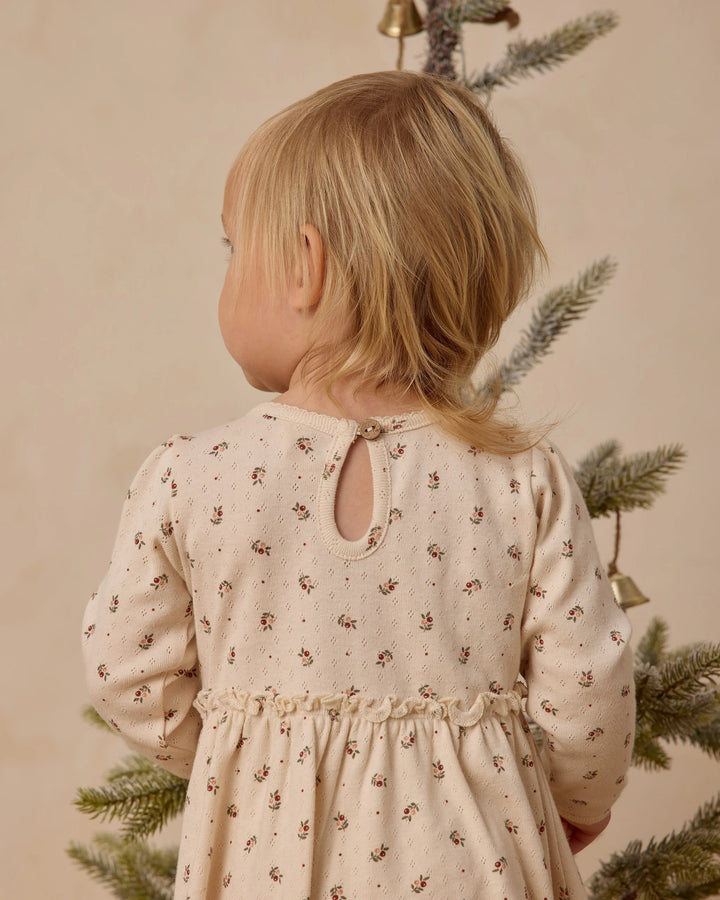 Quincy Mae Alda Dress - Holly Berry