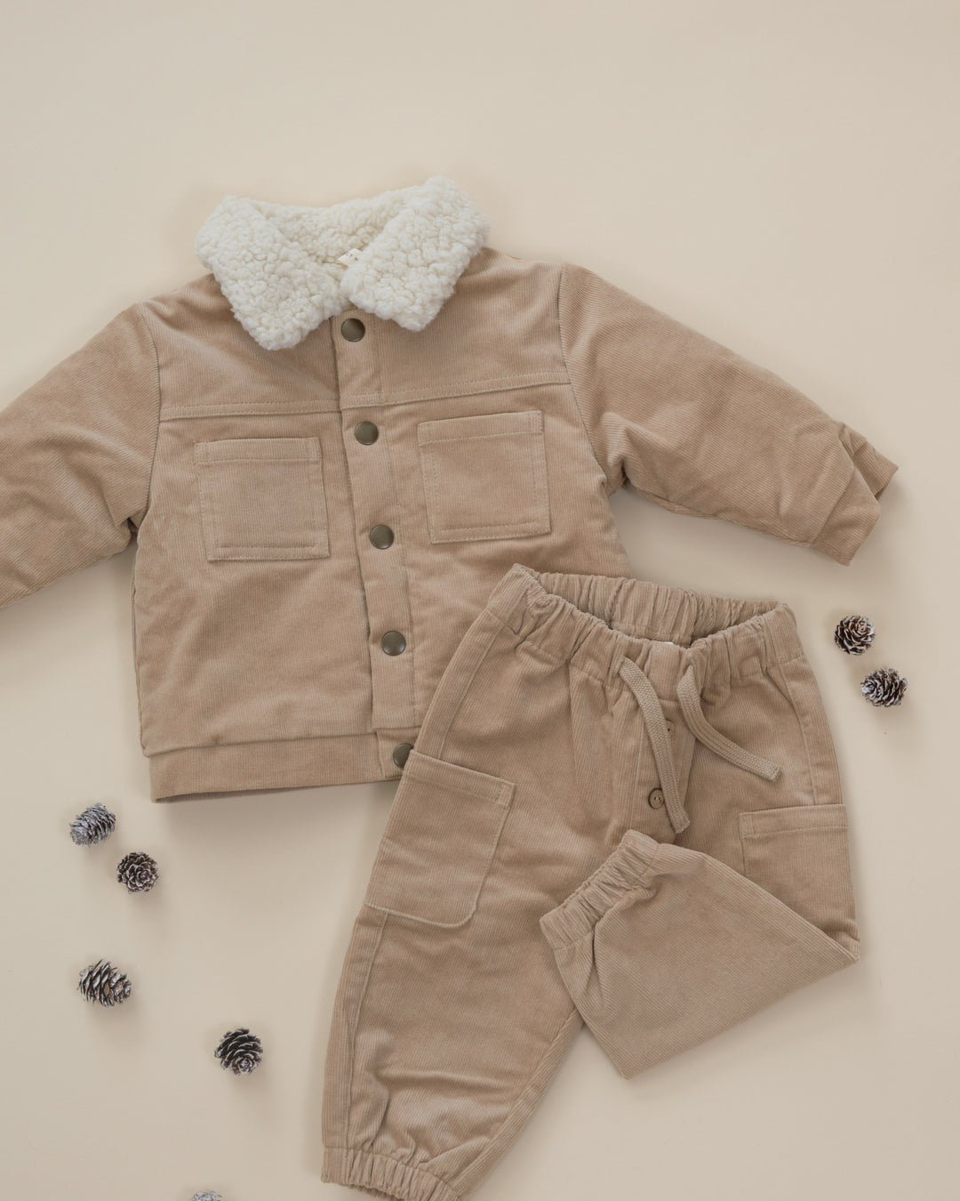 Quincy Mae Ezrah Jacket - Latte