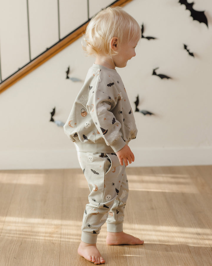 Quincy Mae Relaxed Fleece Sweatshirt - Halloween Things