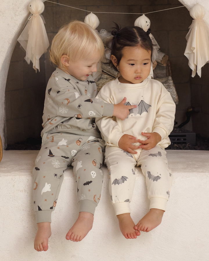 Quincy Mae Relaxed Fleece Sweatshirt - Halloween Things