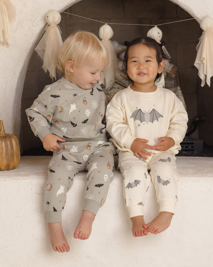 Quincy Mae Relaxed Fleece Sweatshirt - Halloween Things
