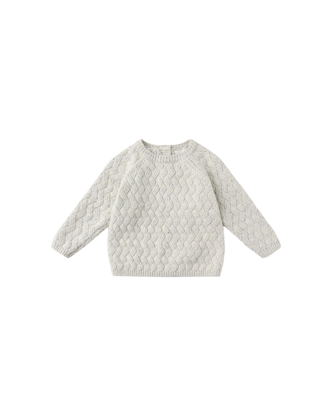 Quincy Mae Knit Sweater - Heathered Blue