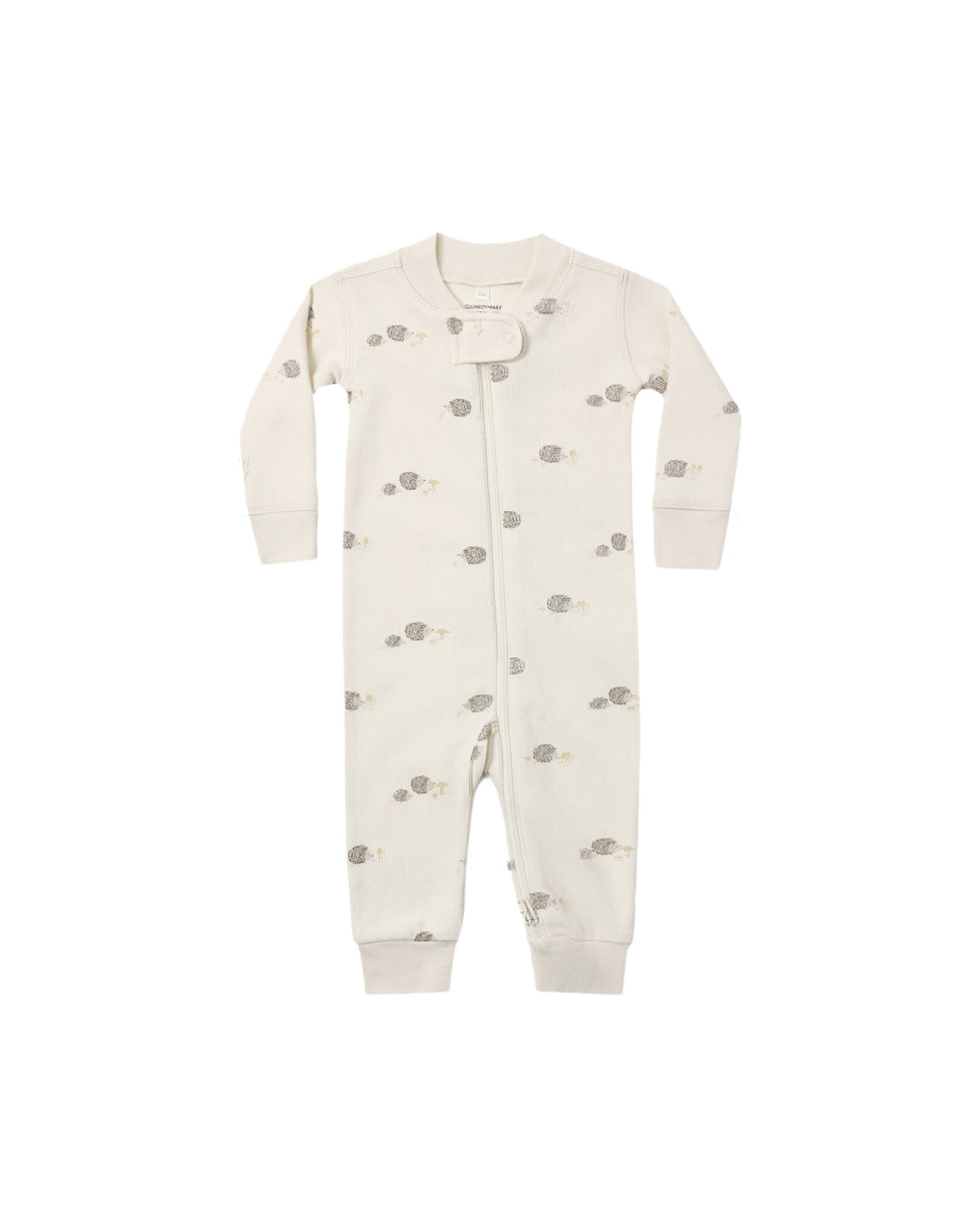 Quincy Mae Zip Long Sleeve Sleeper - Hedgehog