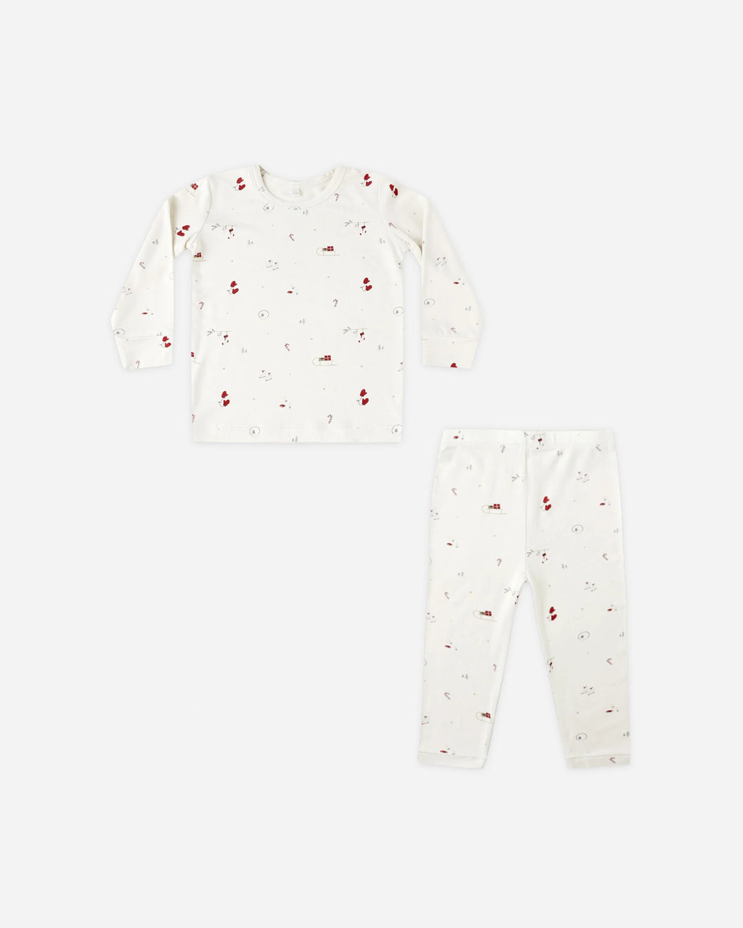 Quincy Mae Bamboo Pajama Set - Winter Wonderland