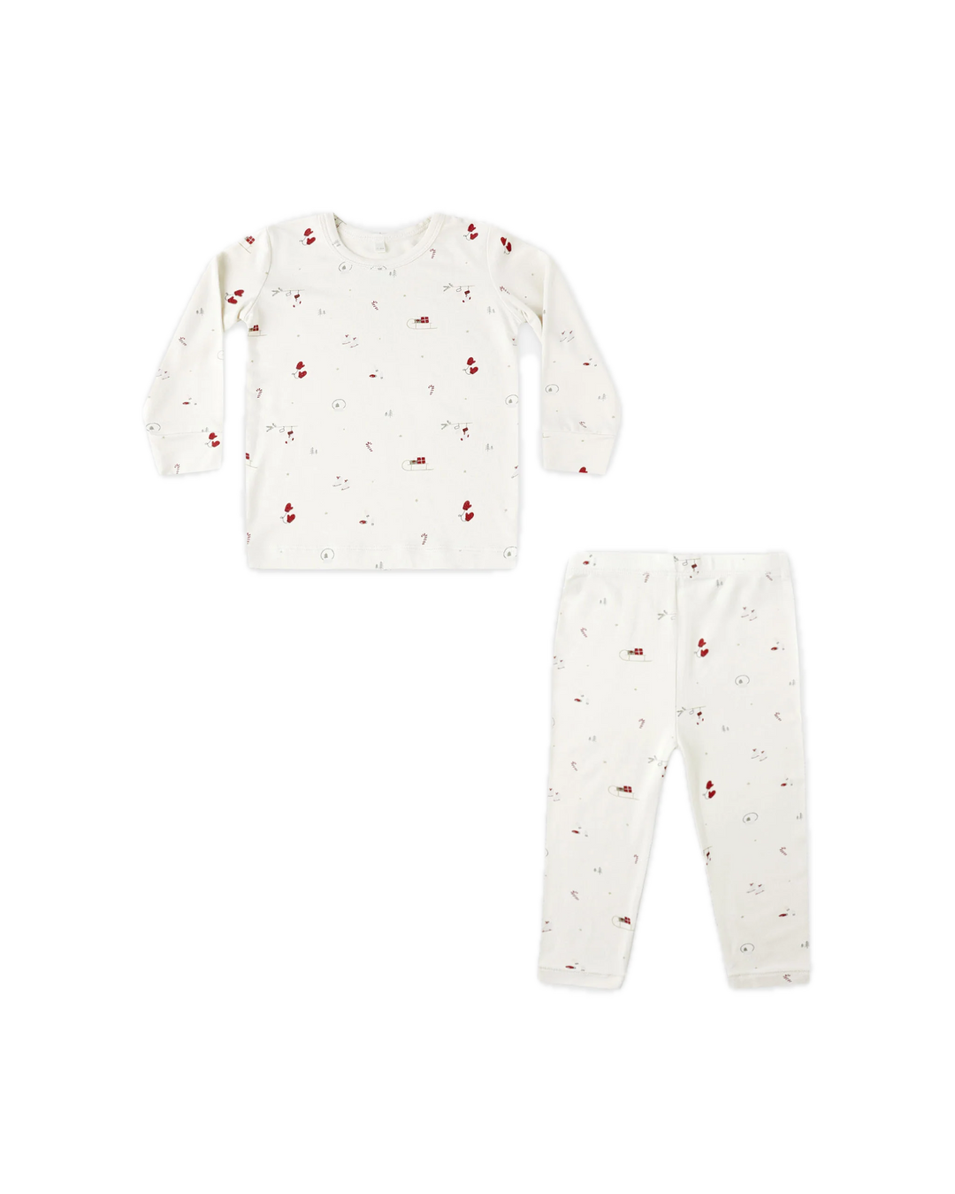 Quincy Mae Bamboo Pajama Set - Winter Wonderland