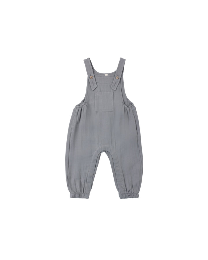 Quincy Mae Baby Overall - Slate