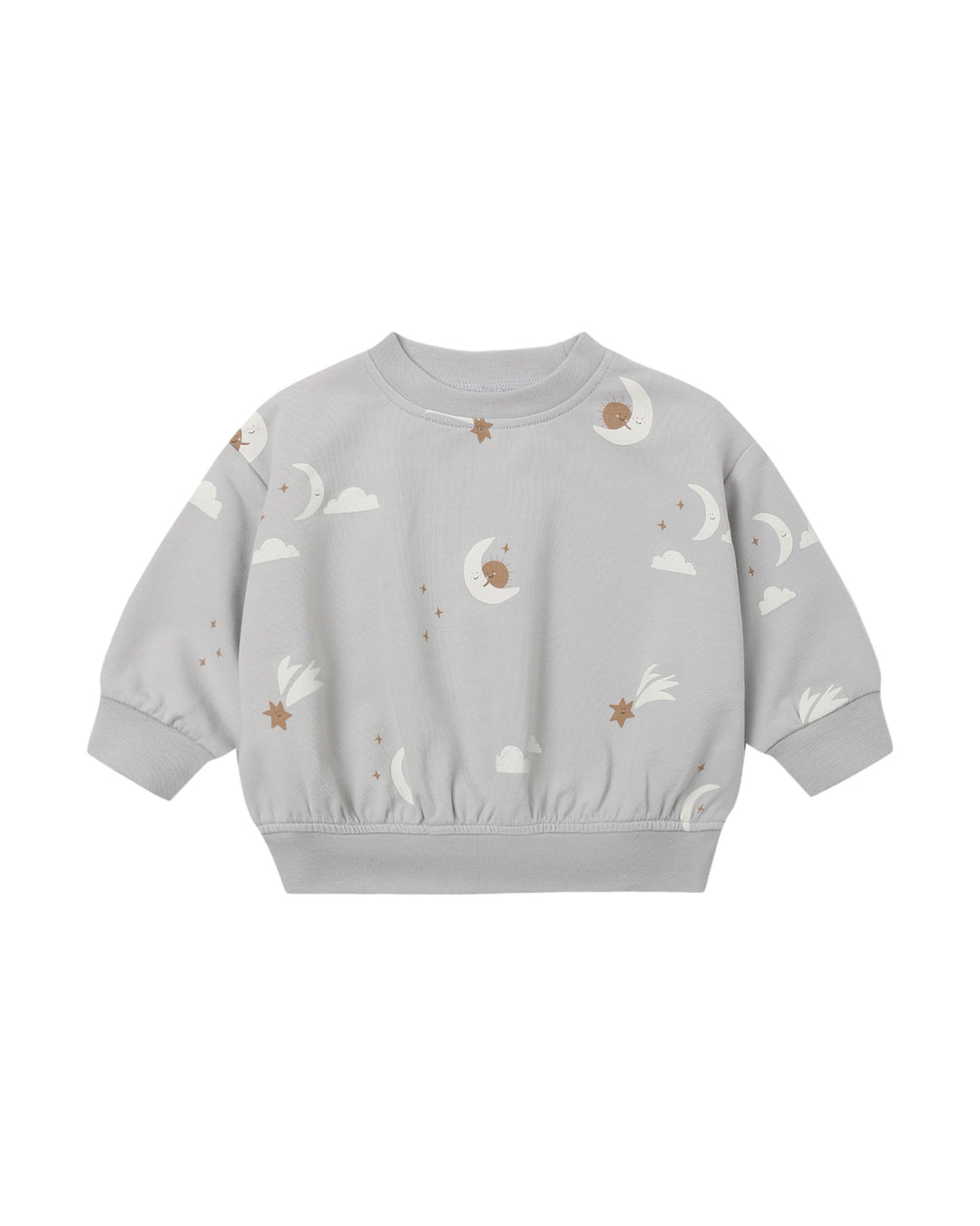 Quincy Mae Relaxed Sweatshirt - Sky Friends