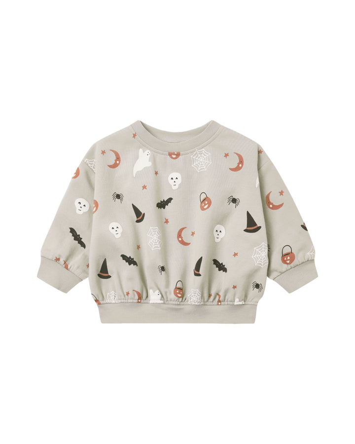 Quincy Mae Relaxed Fleece Sweatshirt - Halloween Things