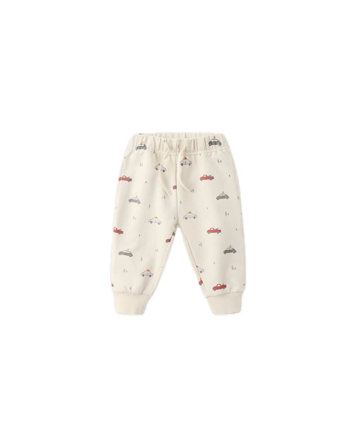 Quincy Mae Relaxed Fleece Sweatpants - Cars