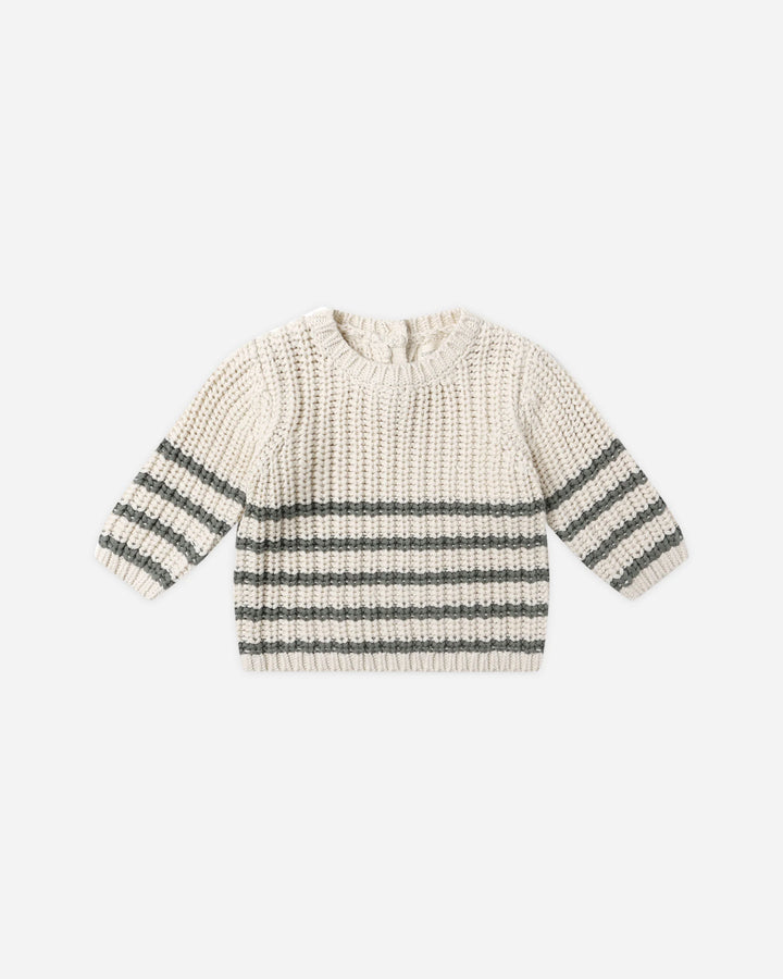 Quincy Mae Rex Sweater - Forest