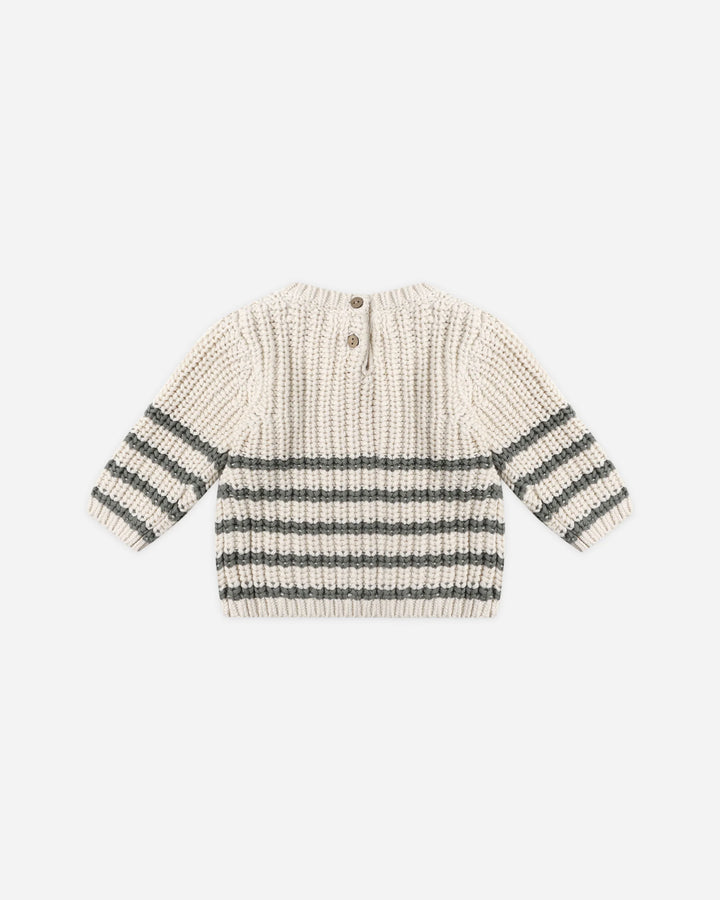 Quincy Mae Rex Sweater - Forest