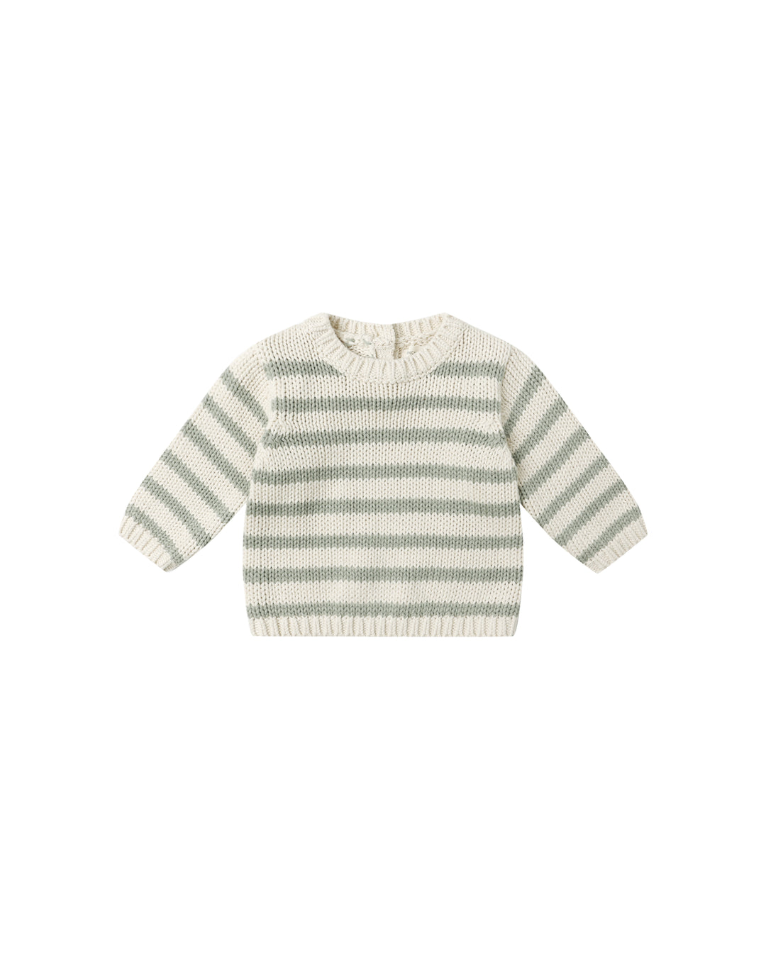Quincy Mae Rex Sweater - Fern Stripe