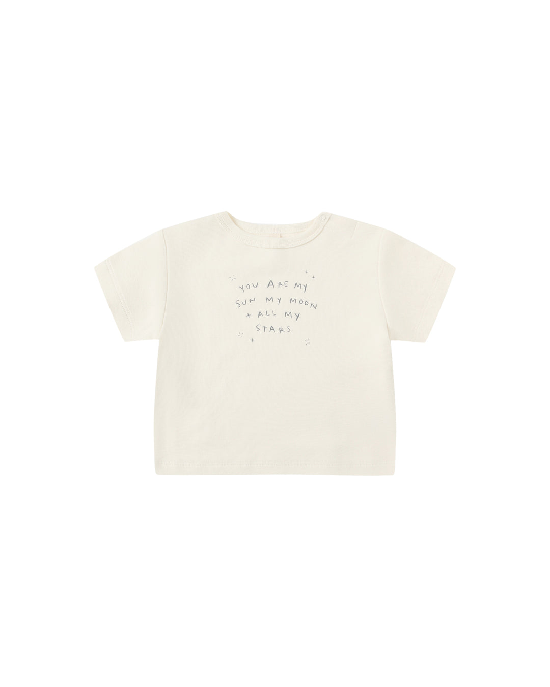 Quincy Mae Boxy Tee - Sun, Moon & Stars