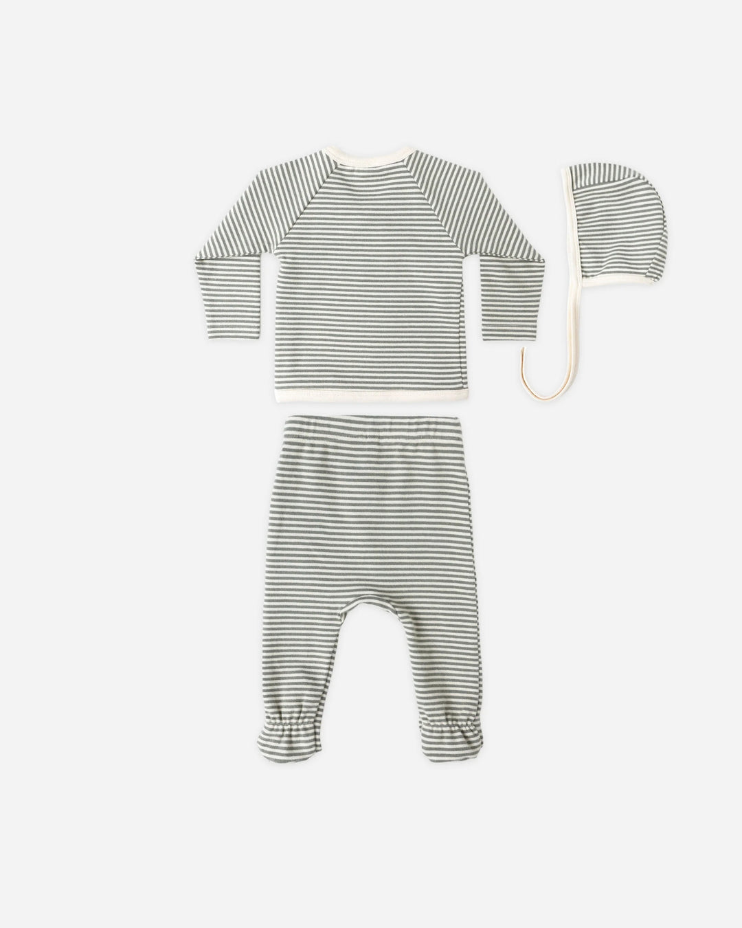 Quincy Mae Take Home Set - Forest Stripe