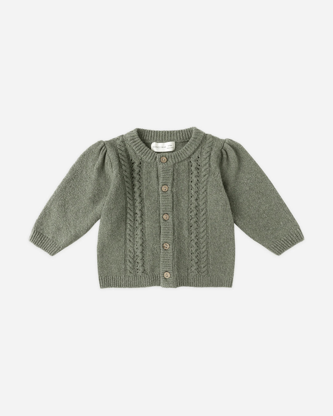 Quincy Mae Holly Cardigan - Forest