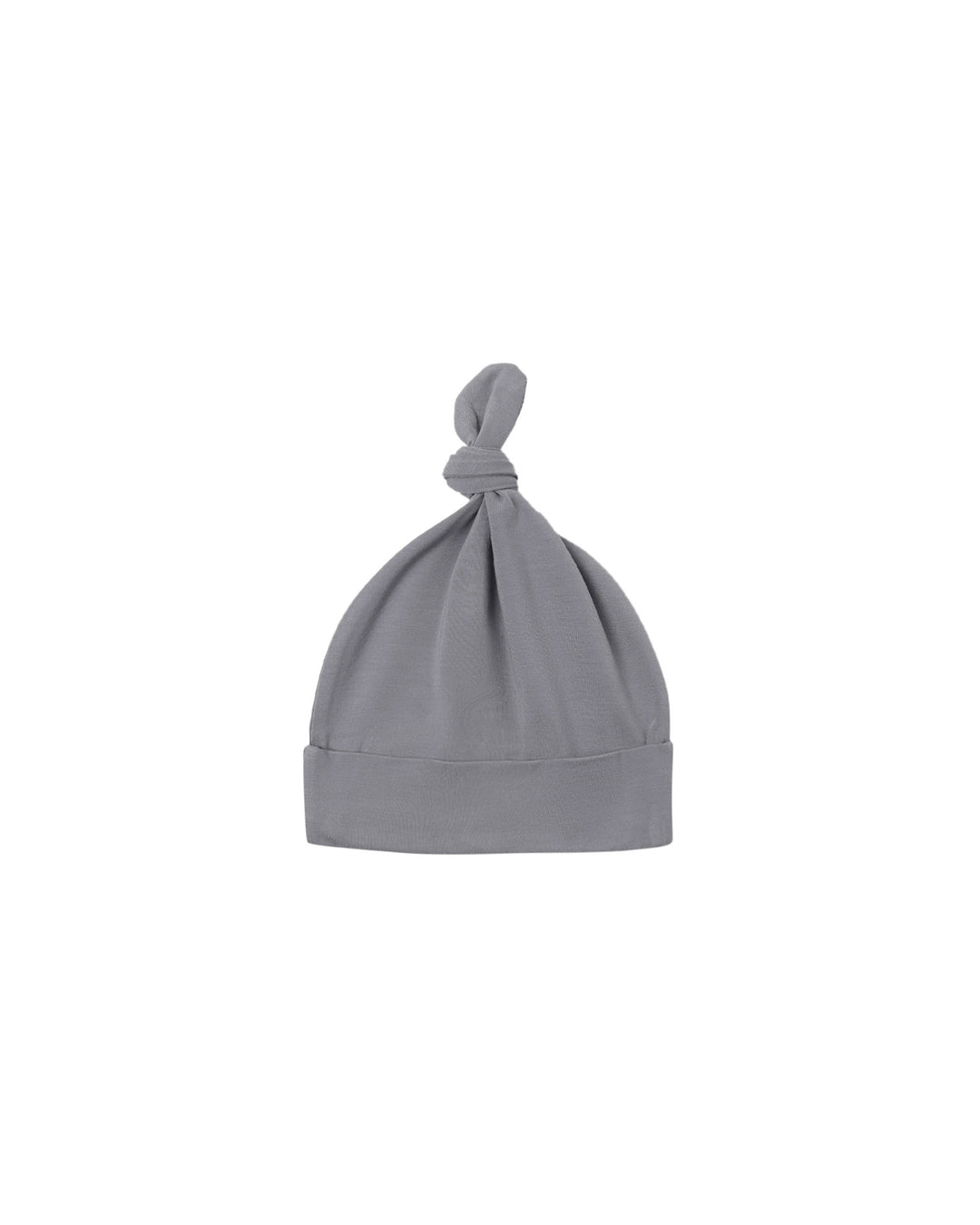 Quincy Mae Bamboo Knotted Baby Hat - Slate