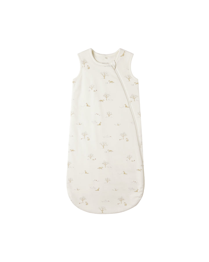 Quincy Mae Jersey Sleep Bag - Fox Land