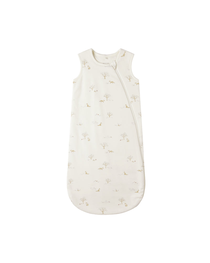 Quincy Mae Jersey Sleep Bag - Fox Land