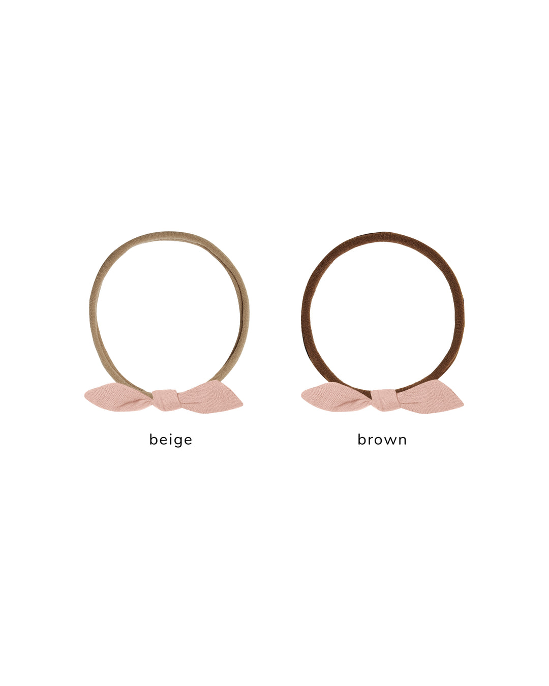 Quincy Mae Little Knot Headband - Rose