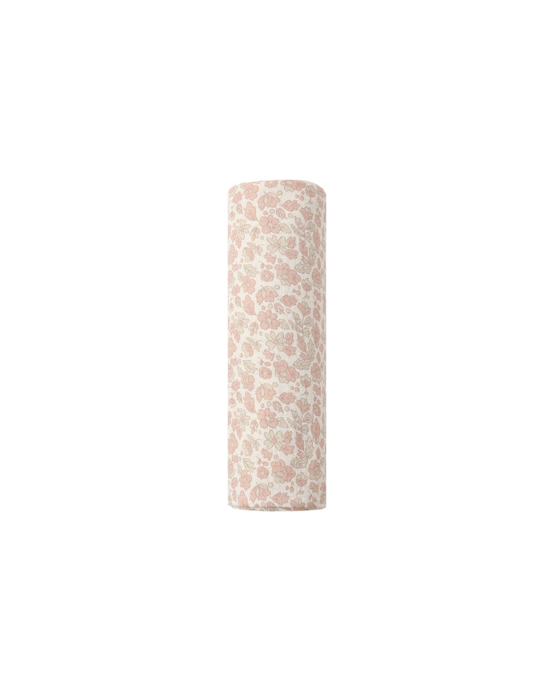 Quincy Mae Woven Swaddle - Pink Blossom