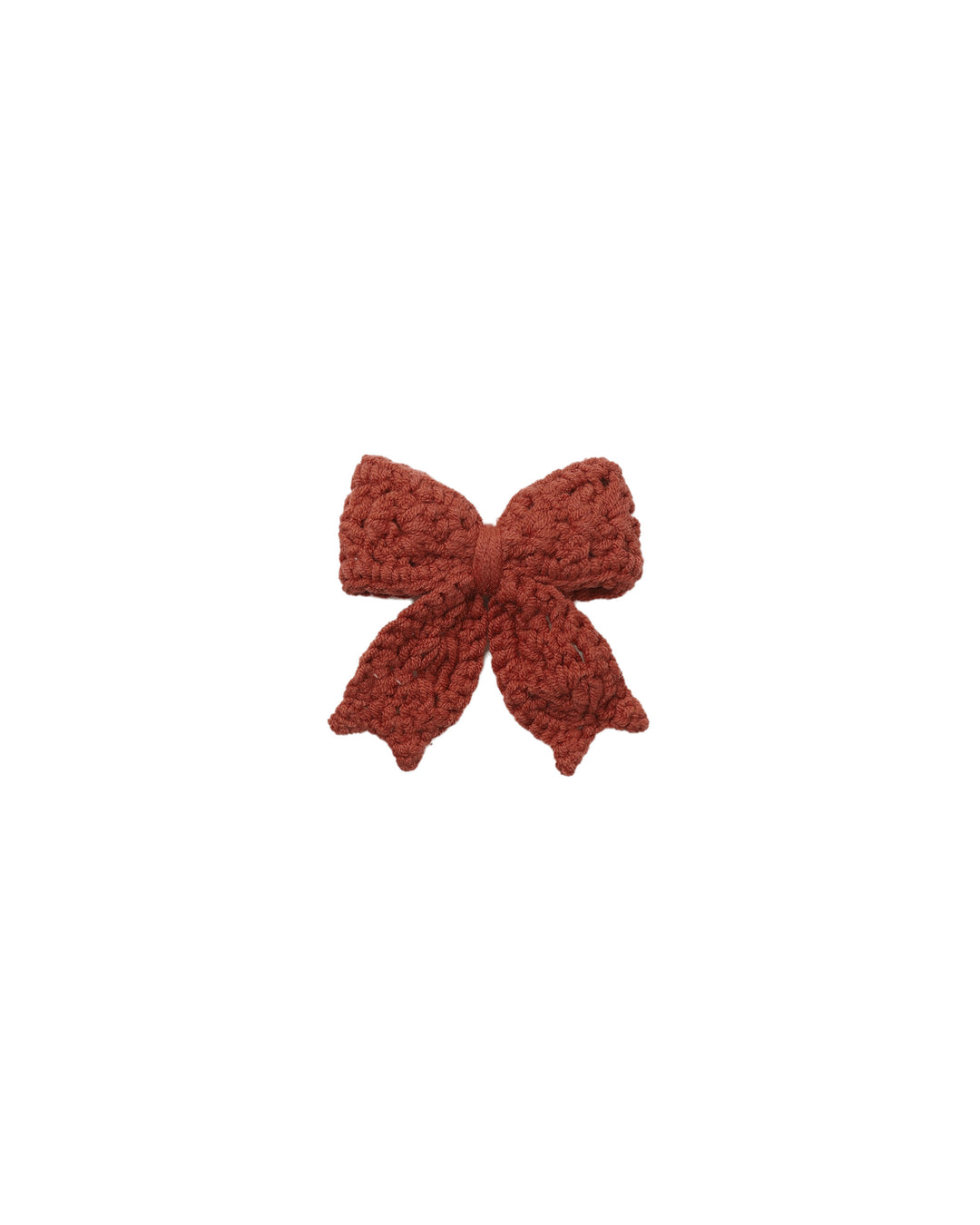 Quincy Mae Crochet Bow - Redwood