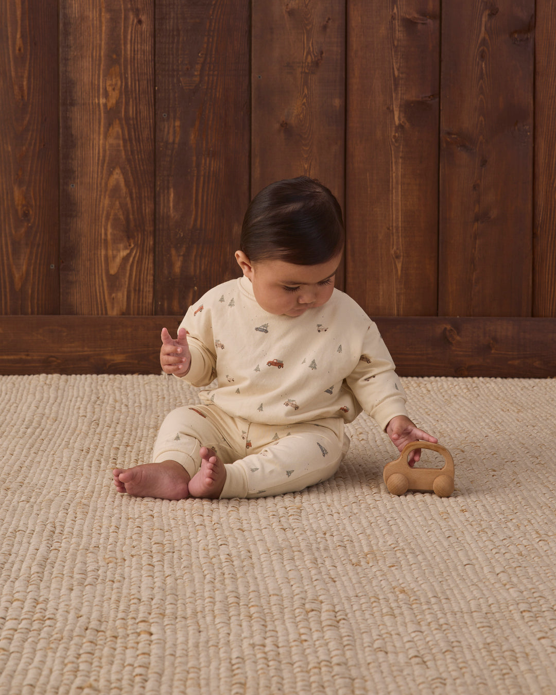Quincy Mae Bamboo Pajama Set - Forest Friends