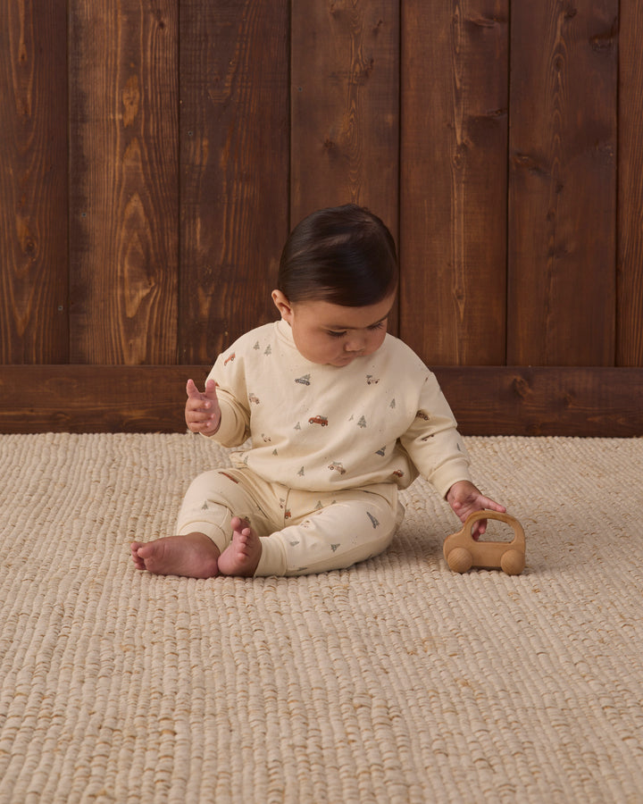 Quincy Mae Bamboo Pajama Set - Forest Friends