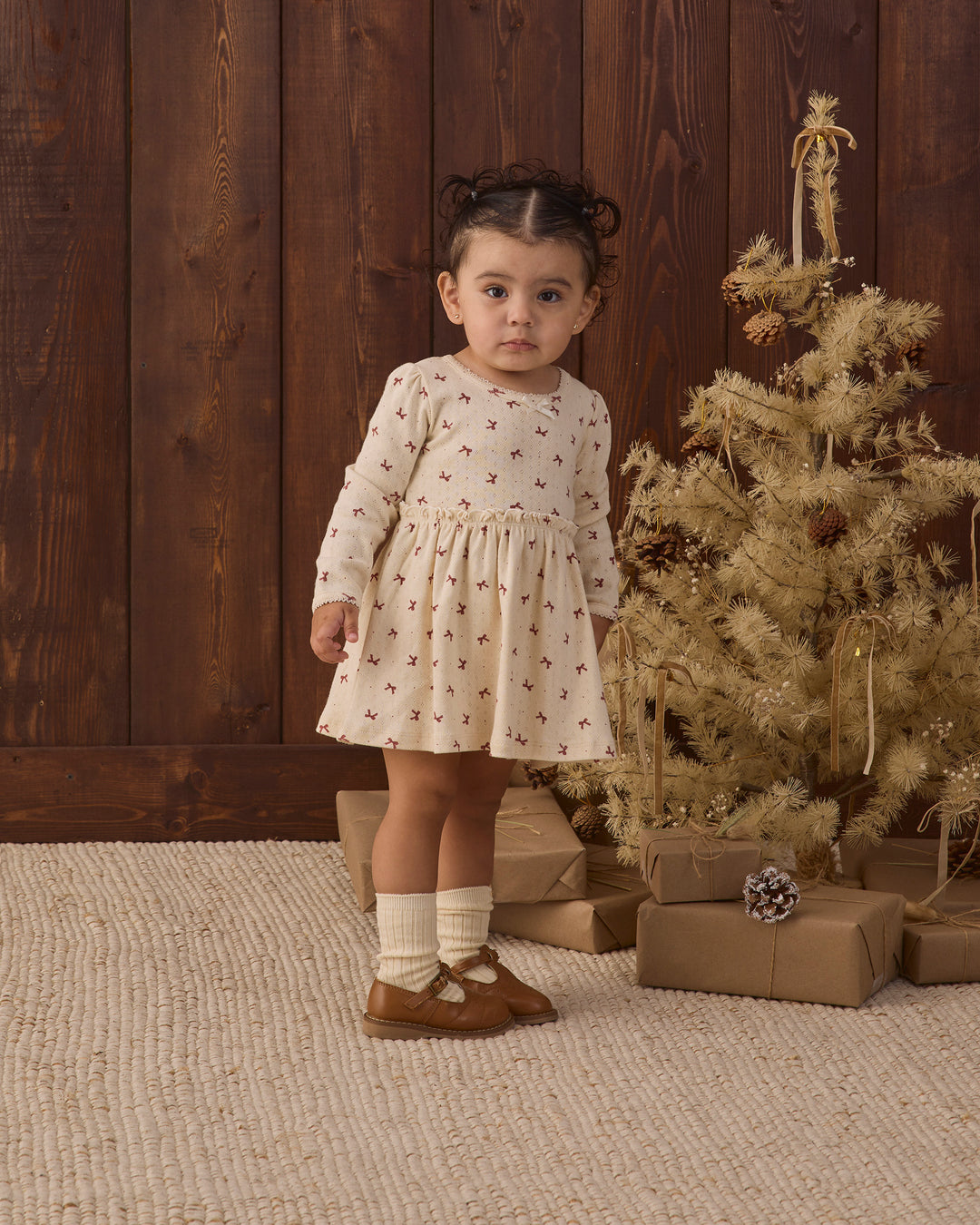 Quincy Mae Alda Dress - Red Bows
