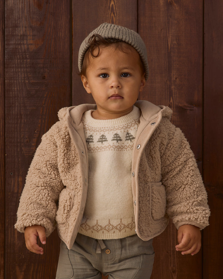 Quincy Mae Winter Jacket - Latte