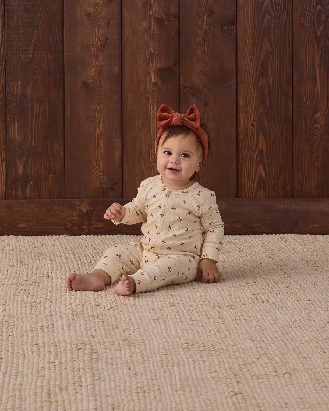 Quincy Mae Long John - Red Bows