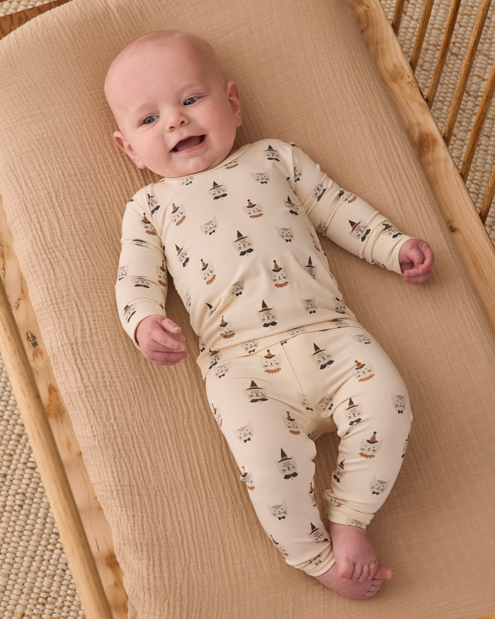 Quincy Mae Bamboo Pajama Set - Costume Kittens
